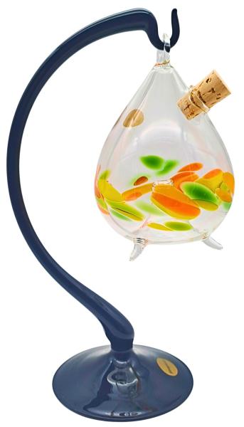 Obstfliegenfalle mit Ständer (schwarz/transp.-bunt)